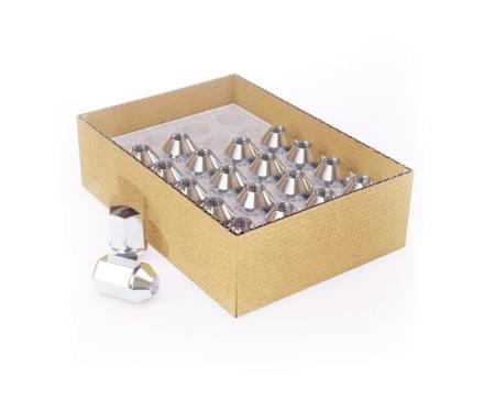 Factory Reproductions Install Kit 9/16" (1.66") Dodge/Jeep/Ram Factory Style (7/8) Chrome 20 Lug Nuts L-KIT916C-20D