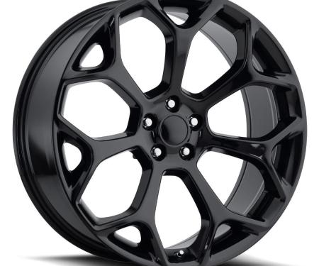 Factory Reproductions FR 71 &ndash; Chrysler 300 Replica Wheels 20x9 5x115 +18 HB 71.5 2016 300c Gloss Black with Cap 71090181502