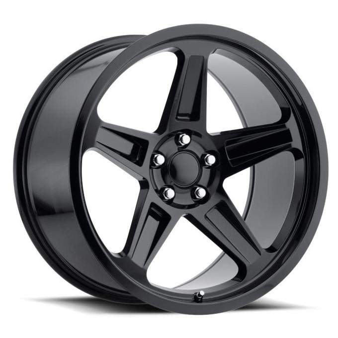 Factory Reproductions FR 73 &ndash; Dodge Demon Replica Wheels 20x10.5 5x115 +22 HB 71.5 2018 SRT Demon Gloss Black with Cap 73015221502