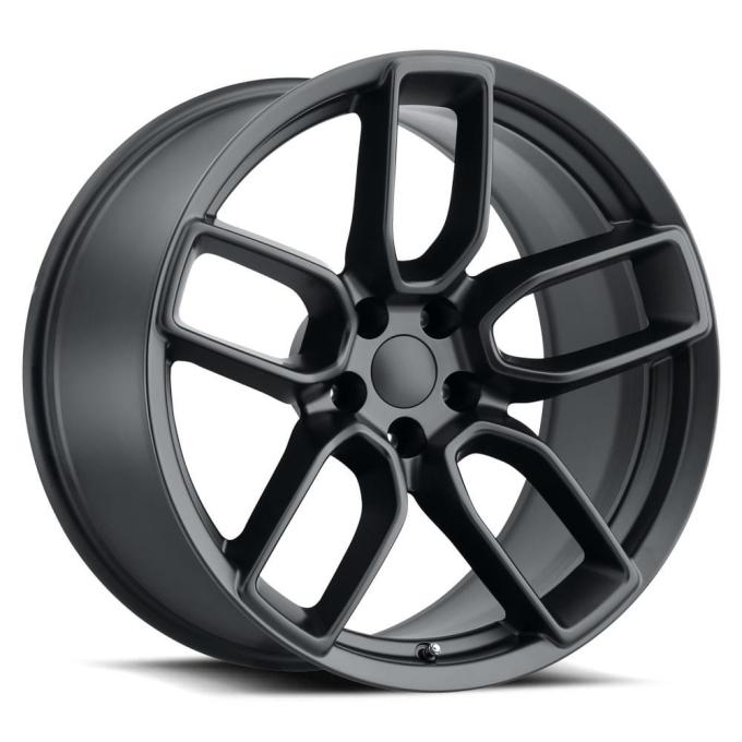 Factory Reproductions FR 74 &ndash; Dodge Widebody Replica Wheels 20x10.5 5x115 +22 HB 71.5 Hellcat Widebody Satin Black with Cap 74015221503