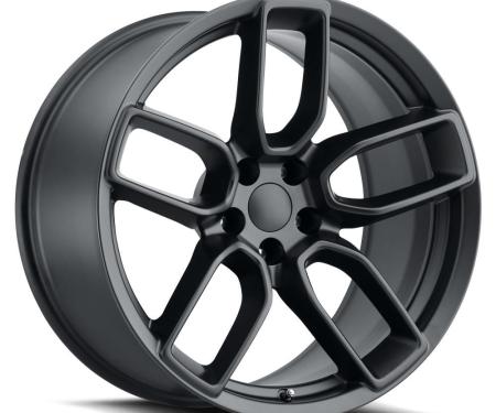 Factory Reproductions FR 74 &ndash; Dodge Widebody Replica Wheels 20x9.5 5x115 +15 HB 71.5 Hellcat Widebody Satin Black with Cap 74095151503