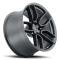 Factory Reproductions FR 74 &ndash; Dodge Widebody Replica Wheels 20x10.5 5x115 +22 HB 71.5 Hellcat Widebody Satin Black with Cap 74015221503