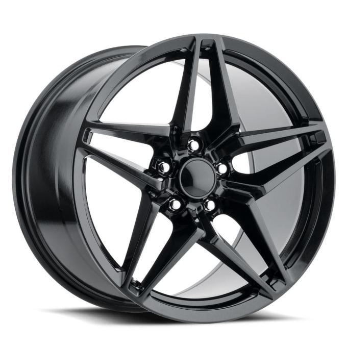 Factory Reproductions FR 29 &ndash; C7 ZR1 Corvette Replica Wheels 19x12 5x4.75 +59 HB 70.3 C7 ZR1 Carbon Black with Cap 29912593420