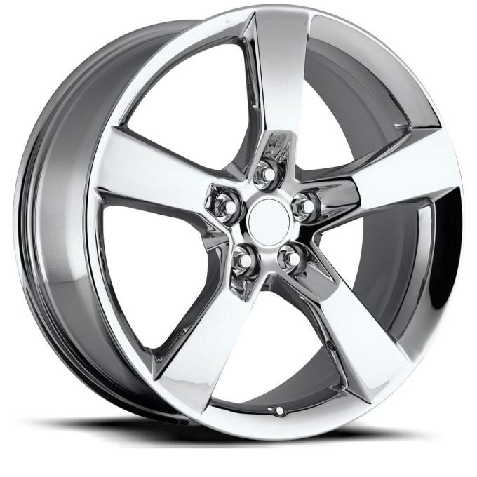 Factory Reproductions FR 30 &ndash; SS Camaro Replica Wheels 20x8 5x120 +35 HB 66.9 2010 Camaro Chrome with Cap 30080353401
