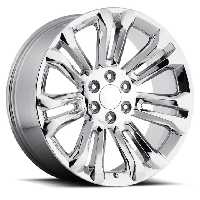 Factory Reproductions FR 55 &ndash; GMC Replica Wheels 24x10 6x5.5 +31 HB 78.1 2015 GMC Chrome with Cap 55410316501