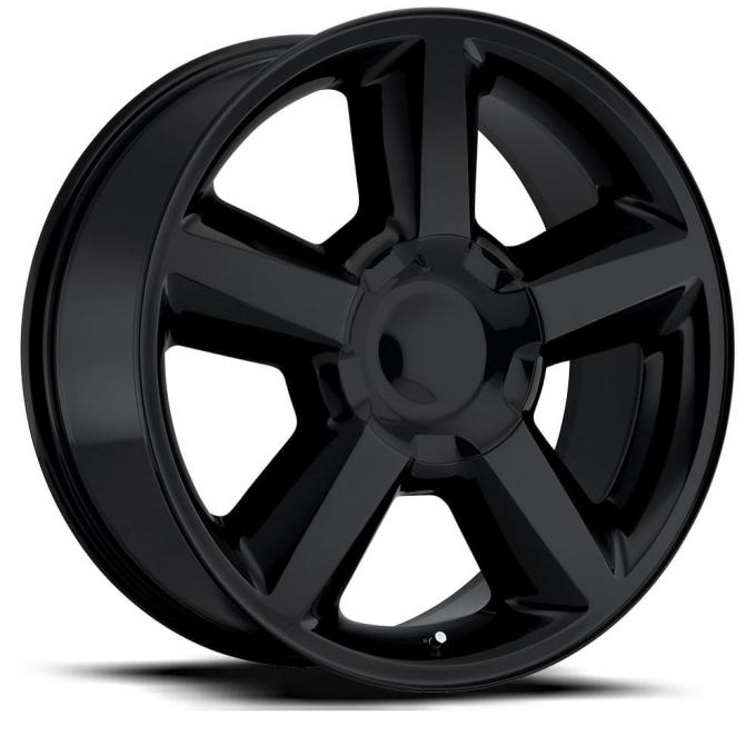 Factory Reproductions FR 31 &ndash; Chevrolet Tahoe Replica Wheels 20x8.5 6x5.5 +30 HB 78.1 2007 Tahoe Gloss Black with Cap 31085306502