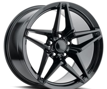 Factory Reproductions FR 29 &ndash; C7 ZR1 Corvette Replica Wheels 20x12 5x4.75 +59 HB 70.3 C7 ZR1 Carbon Black with Cap 29012593420