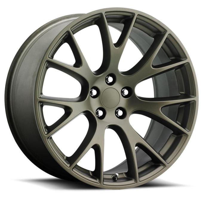 Factory Reproductions FR 70 &ndash; Dodge Hellcat Replica Wheels 20x10.5 5x115 +25 HB 71.5 Hellcat Bronze with Cap 70015251517