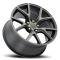 Factory Reproductions FR 75 &ndash; Jeep Trackhawk Replica Wheels 20x10 5x5 +50 HB 71.5 Trackhawk Satin Black Mach Face w/Bronze Clear with Cap 75010505023