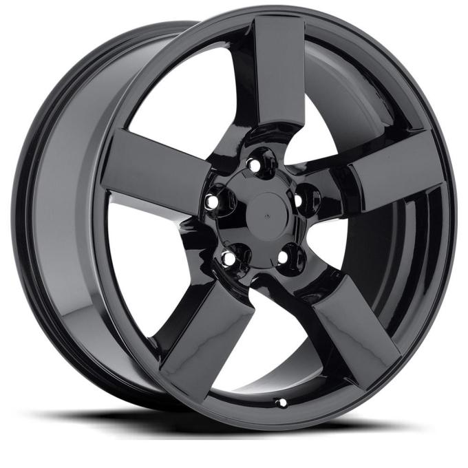 Factory Reproductions FR 50 &ndash; Ford Lightning Replica Wheels 20x9 5x135 +8 HB 87 2001 Ford Lightning Gloss Black with Cap 50090083502