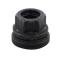 United Pacific Chrome Spike Nut Cover For 1999-2004 Ford F-Series, Push-On Style 10718B