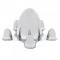 United Pacific 5 on 5-1/2" Spider Wheel Hub Cover (4/Set) C8062