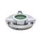 United Pacific Chrome w/Green Center T-Bird Hubcap For 1962-63 Ford T-Bird Wire Wheels F626304