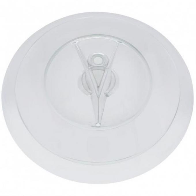 United Pacific Polished Stainless Steel Hubcap For 1935 V8 & Pick-Up A6038