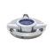 United Pacific Chrome w/Blue Center T-Bird Hubcap For 1962-63 Ford T-Bird w/Wire Wheels F626303