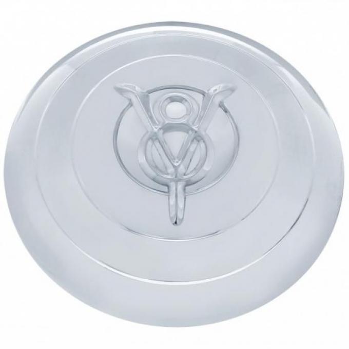 United Pacific Polished Stainless Steel Hub Cap For 1933 Ford V8 A6032