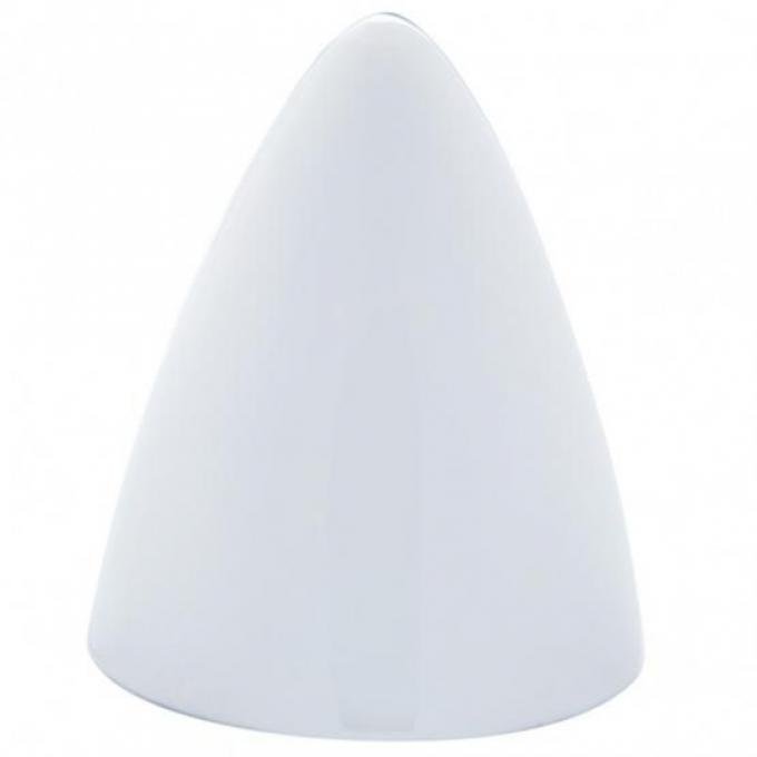 United Pacific 3-1/2" Dia. X 4-1/4" High Chrome Die-Cast Center Cap C8054