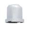 United Pacific 3/4" X 1 1/2" Chrome Plastic Skull Nut Cover, Push-On Style (10 Pack) 10579