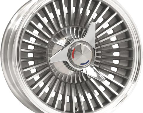 CA (Auto Accessories of America) Corvette Replica Direct Bolt Knockoff Wheel SET OF 4 1963-64 22763