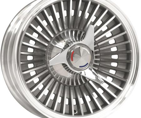 CA (Auto Accessories of America) Corvette Replica Direct Bolt Knockoff Wheel SET OF 4 1963-64 22763