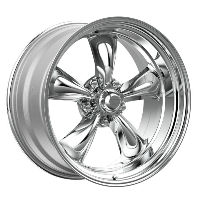 American Racing 17x9.5 VN515 Torq Thrust II Polished 5x4.75 bolt 7.06" back 309124